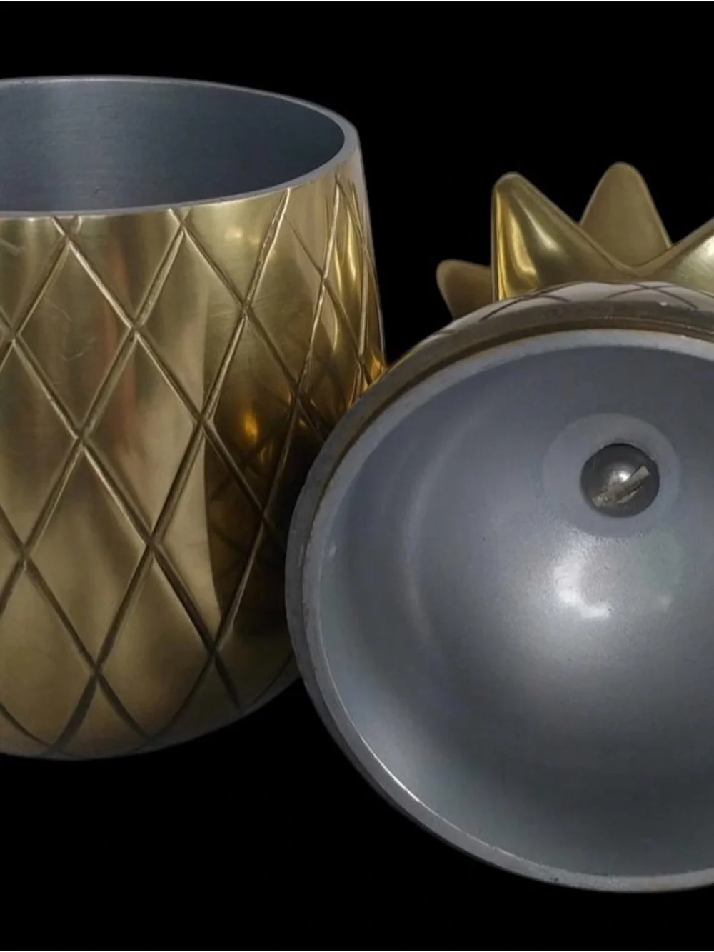 Gold Pineapple Decorative Accent - Home Accents